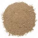 Argila em pó marrom